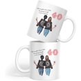thumbnail image 4 of 40 Old Enough To Know Better But Young Enough To Do It Anyway Coffee Mugs - Novelty Ceramic Coffee Mug Tea Cup White 40th Birthday Gifts for Women Gift Ideas, 4 of 7