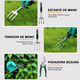 thumbnail image 4 of Juego De Herramientas De Jardín Kit Manual 11pzs Verde/Negro/Blanco, 4 of 5