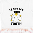 thumbnail image 4 of Inktastic I Lost My First Tooth with Cute Tooth and Sparkles Girls Toddler Dress, 4 of 5