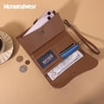 thumbnail image 2 of Cartera Montana West MWC-593BR para Mujer Marrón con RFID y Compartimento para Teléfono, 2 of 7