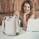 thumbnail image 5 of Bolsa de Agua Portátil, Mochila de Hombro, Bagatriz, Para Mujer, De Viaje, Ligera, Crossbody, Organizador de Teléfono, Impermeable, Compacta, Reflectiva, De Cuero, para Senderismo, Camping,, 5 of 8
