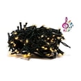 thumbnail image 1 of Guirnaldas LED navideñas para exteriores de 100 m con control de sonido, 1 of 1