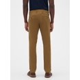 thumbnail image 3 of Pantalones Chino Khaki Ajustados Esenciales para Hombre GAP Color Marrón Palomino Talla Global 32X30, 3 of 4