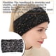 thumbnail image 3 of Diadema de invierno Sonducket para mujer orejeras Negro+Blanco, 3 of 6