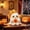 15#B, variant on Ghost Figurine Halloween Decoration, Mini Resin Ghost Statue with Cute Design Durable Finish Compact Display, for Office Desk Living Room Shelf Halloween Party Home Decor Collectors