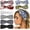 Boho Print Plus Solid Colors, variant on LinYooLi Headbands for Women Twist Knotted Women Head Bands Boho Stretchy Hair Bands Non Slip for Girls Criss Cross Turban Plain Headwrap Yoga Workout Vintage Hair Accessories, Solid Color