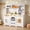 White & Gold, variant on Reasea Play Kitchen Set for Kids, Wooden Kids Kitchen Playset with Realistic Lights & Sounds, Toy Kitchen Set with Smart Storage & Fun Accessories, Gift for Ages 3+, Pink