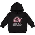 thumbnail image 2 of Inktastic Gigi and Papa Love Me Rainbow Toddler Hoodie, 2 of 4