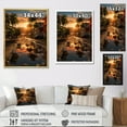 thumbnail image 4 of Designart "Puerto Rico horizon" Puerto Rico Floater Framed Canvas Print, 4 of 7