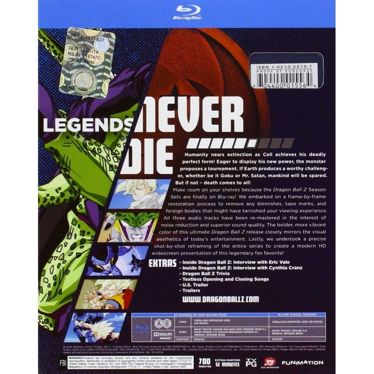 Dragon Ball Z: Season 6 (Blu-ray), Funimation Prod, Anime