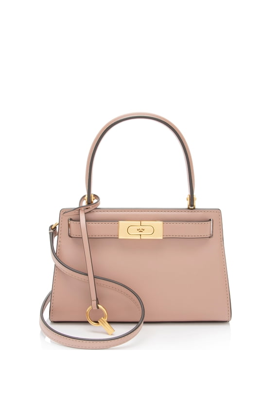 Pre-Owned Tory Burch Lee Radziwill Leather Nano Top Handle