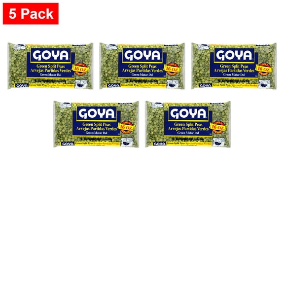 Goya Green Split Peas 16 oz - 5 Pack