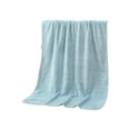 thumbnail image 2 of AuroraX Bath Towels Bath Sheets,Thick Blue Striped Quick Dry Striped Bath Towels, 2 of 5