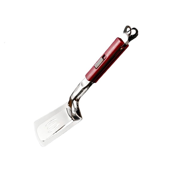 YIEMEEN 304 Nonrust Steel Sliding Lock Utensils For Barbecue Meat Flipping And High Heat Cooking Tasks