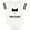 Football White and Black, variant on Inktastic Ringbearer Mock Tux Wedding Tuxedo Boys Baby Bodysuit