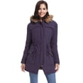 thumbnail image 1 of Purcoar Women's Cotton Hooded Anorak Jacket, 1 of 5