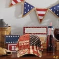 thumbnail image 2 of 250 Anniversary USA Hat, We the People Patriotic Hat, Vintage Floral American Flag Baseball Cap, Red White Blue USA Flag Trucker Hat for Men Women, #C, 2 of 7