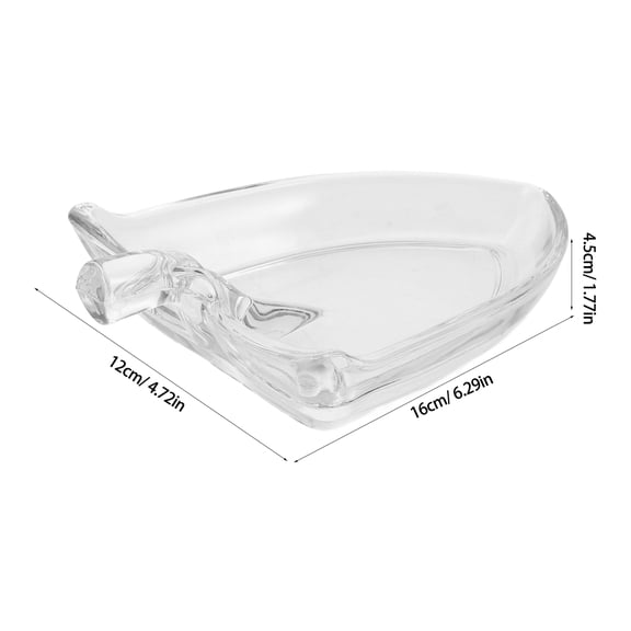 RENACLIPY 120ML Clear Glass Serving Bowl for Fruits, Desserts, Salads - Elegant and Versatile Kitchen Dishware