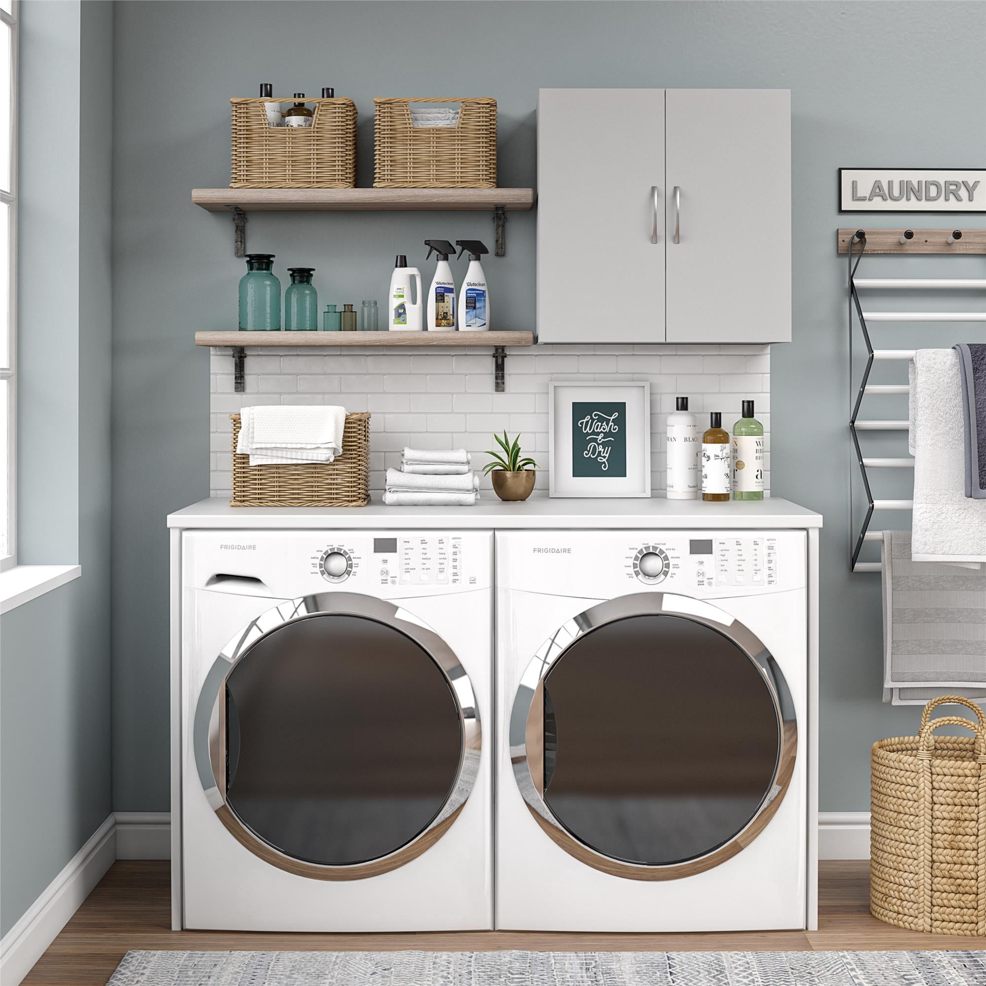 Systembuild Evolution Lory 24" Wall Cabinet, Dove Gray