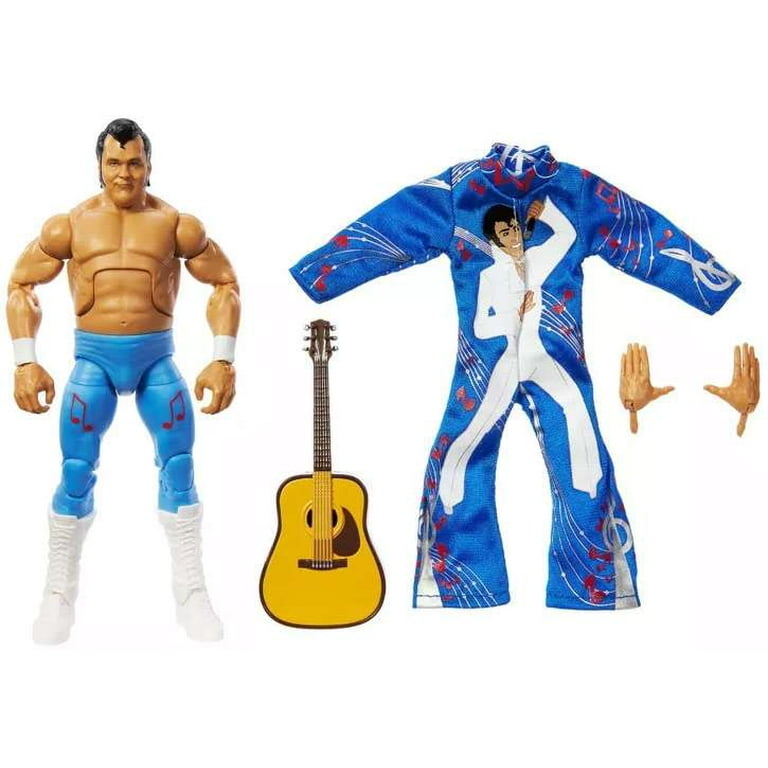 Mattel WWE Collectible Adult Honkey Tonk Man Action Figure, Blue