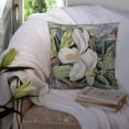 thumbnail image 3 of Carolines Treasures 8004PW1414 Flower - Magnolia Decorative Canvas Fabric Pillow, 14Hx14W, multicolor, 3 of 4