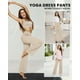 thumbnail image 4 of Pantalones deportivos de yoga holgados G4Free para mujer (caqui claro), 4 of 6