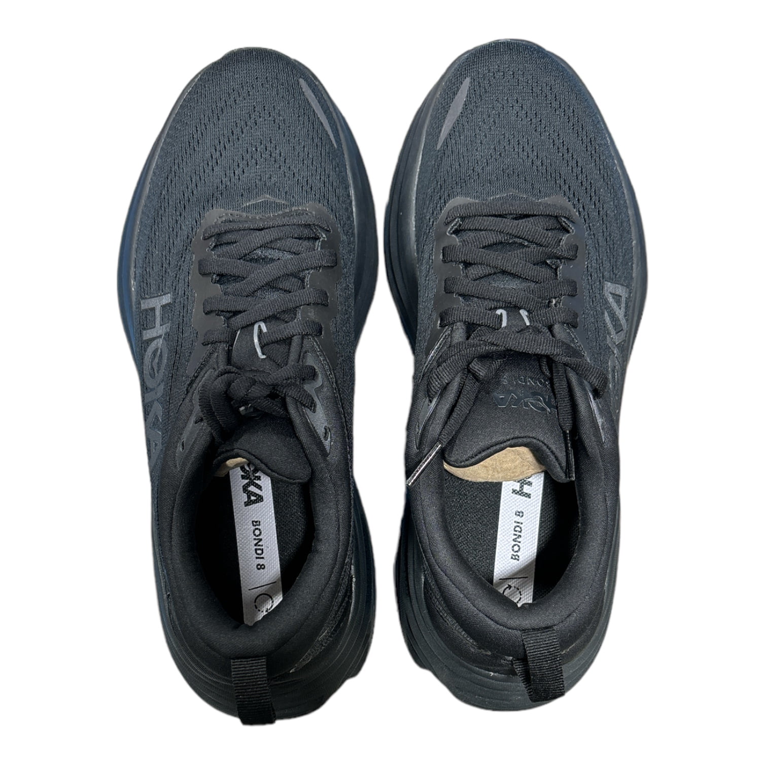 Hoka Bondi8 Men\'s Black Athletic Shoes HOKA Bondi SR Men main image 2