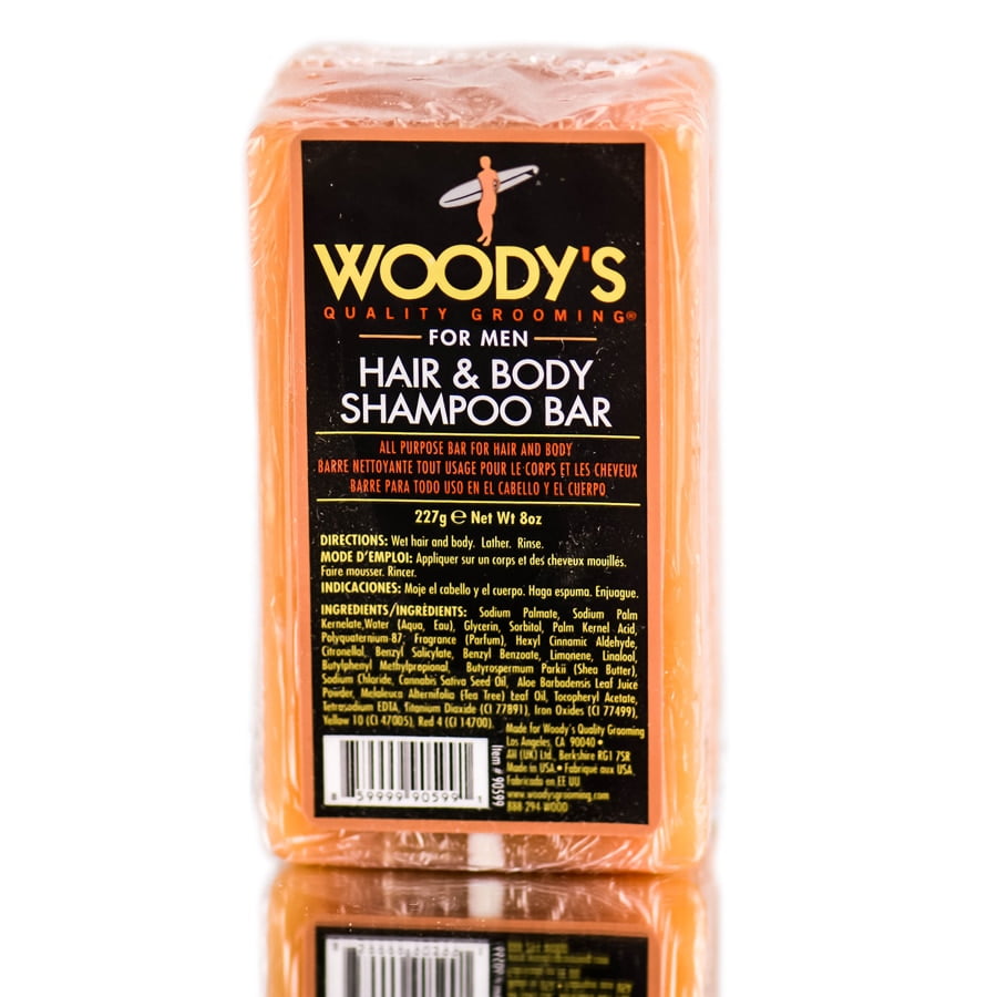 Woody's Hair & Body Shampoo Bar (Size : 8 oz)