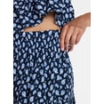 thumbnail image 5 of Time and Tru Women’s Tiered Maxi Skirt, Sizes XS-XXXL, 5 of 6