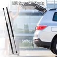 thumbnail image 2 of Unique Bargains Lift Supports Struts for Jeep Commander 2006-2010 No.55369303AA Rear Hatch Gas Spring Black 2 Pcs, 2 of 7