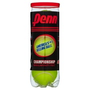 Penn Championship Regular Duty Tennis Balls - 4 pack (Shrink wrapped)