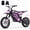 Purple, variant on Aoemoe Electric Dirt Bike, 36V 500W Motorized Mini Bike, 17 MPH Top Speed, Front Suspension, Off-Road Tires, Yellow