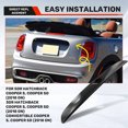 thumbnail image 2 of Moldura de Manija de Tapa de Baúl de Automóvil Estilo Fibra de Carbono para MINI F55 F56 F57 JCW 2018+, 2 of 9