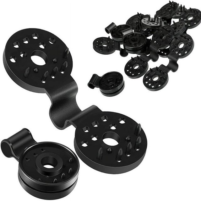 40 unidades, clips de plástico para tela de sombra, clips para sombrilla