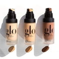 thumbnail image 3 of Glo Skin Beauty Luminous Liquid Mineral Foundation Makeup with SPF 18 (Almond) - Improves Uneven Skin Tone, Smooths & Corrects Imperfections, Sheer to Medium Coverage, Dewy Finish, 3 of 10