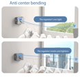 thumbnail image 2 of Tendedero retráctil Qiviluto para interiores y exteriores de 5 m con clips, 2 of 9