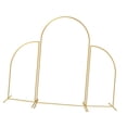 thumbnail image 3 of 3 piezas de soporte de fondo de arco de boda, soporte de fondo de arco, marco de fondo arqueado multifuncional estable para decoración interior del Estilo A, 3 of 8