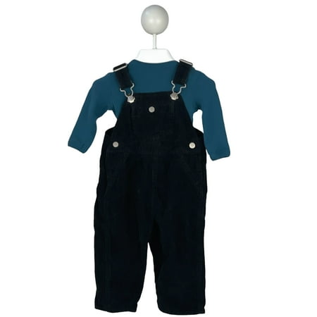 

Pre-Owned My Little Outfit Long Sleeve Onesie and Overalls 18-24 Months