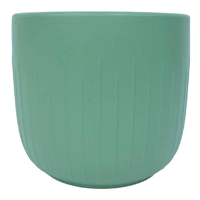 Maceta Home Trends 21 x 19 cm Cerámica Verde