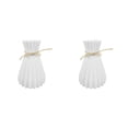 thumbnail image 1 of Injueey Florero de plástico moderno, contenedor de flores con cuerda, decoración de boda, adornos para habitación Blanco F3 2piezas, 1 of 6