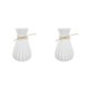 thumbnail image 3 of Florero de plástico moderno Ounissouiy decoración de boda adornos para habitación Blanco F3 2piezas, 3 of 6