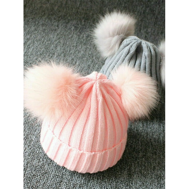 Luethbiezx Us Baby Girls Boy Knitted Winter Warm Bobble Hat Double Pom Crochet Stretchy Hat Walmart Com Walmart Com Luethbiezx Us Baby Girls Boy Knitted Winter Warm Bobble Hat Double Pom Crochet Stretchy Hat Walmart Com Walmart Com