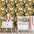 thumbnail image 3 of Vintage Peel and Stick Wallpaper Sunlit Wildflower Field Warm Layered Earthy Palette Contact Paper 23.6in x 9.8ft Botanical Wall Paper Self Adhesive Removable for Bathroom Shelf Cabinet Drawer, 3 of 8