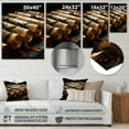 thumbnail image 4 of Designart "Scrolls Of Wisdom Hebrew" Religion & Spirituality Metal Wall Art Prints, 4 of 5