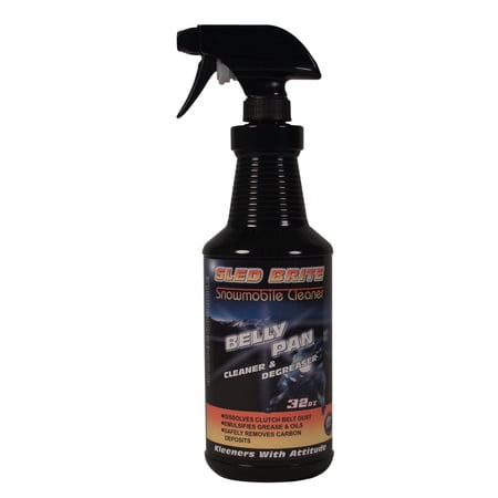 SledBrite S07107 Belly Pan Cleaner and Degreaser - 32 oz.