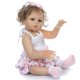 thumbnail image 5 of Muñeca realista de 48cm, juegos de simulación de silicona impermeables, Kits de muñecas para niños Tmvgtek libre de BPA, 5 of 8