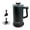 Black, variant on Milk Frother Foam Electric Hot Cold Brew Maker Nonstick Coating Multifunction Home Cafe Drinks