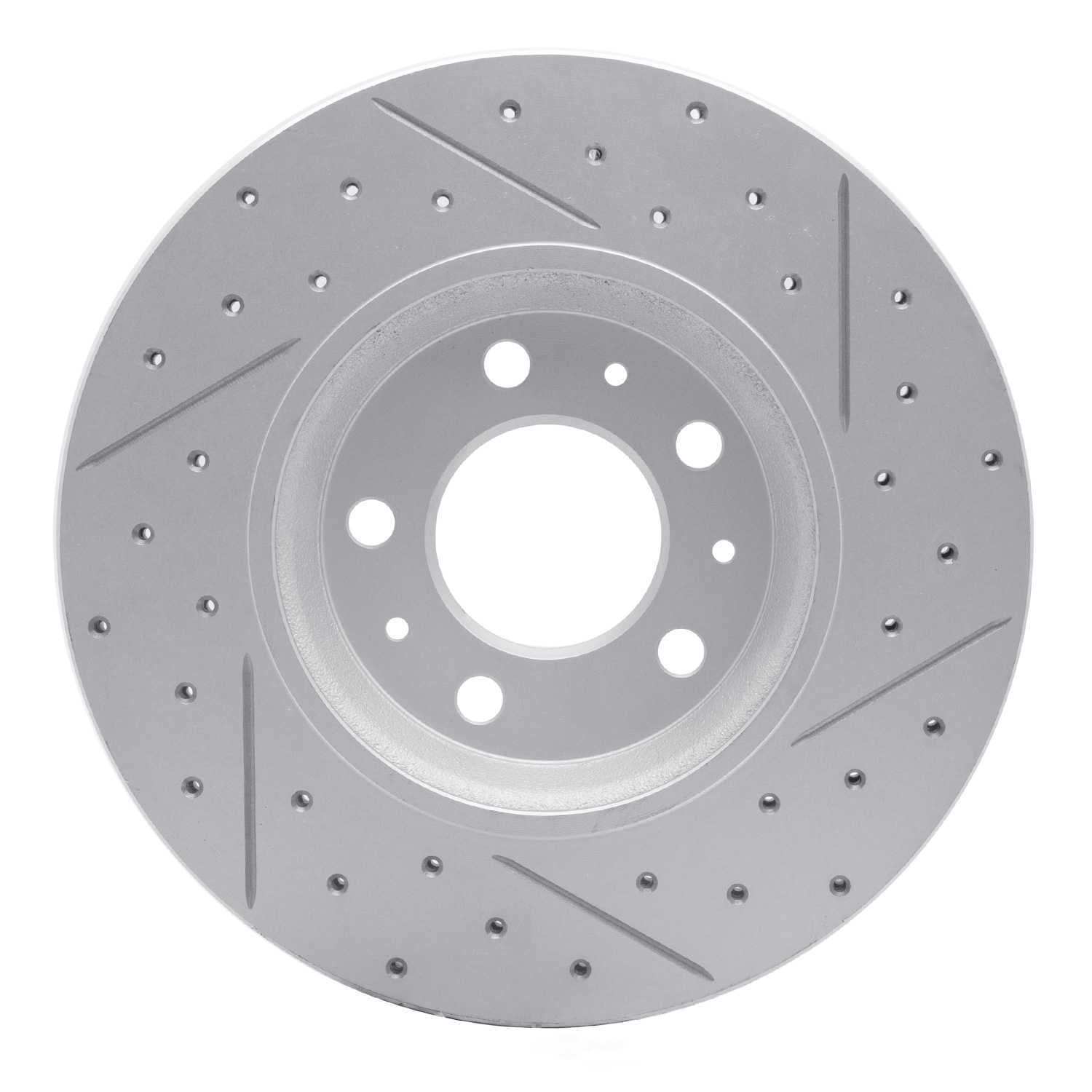 Dynamic Friction Company 830-53005R DFC Geoperformance Rotor - Drilled and Slotted