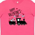 thumbnail image 4 of Inktastic Happy Valentine's Day Train Youth T-Shirt, 4 of 5