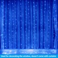 thumbnail image 4 of Curtain Lights, Waterproof LED String Lights, Blue, 4 of 9